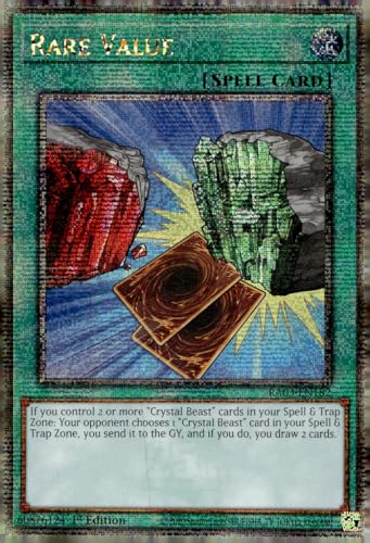 Rare Value (Quarter Century Secret Rare) – RA03-EN182 – Quarter Century Secret Rare – 1. Auflage von YU-GI-OH!