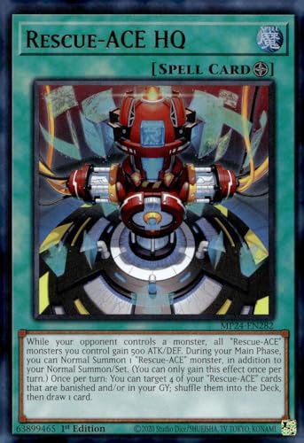 Rescue-ACE HQ - MP24-EN282 - Ultra Rare - 1. Auflage von YU-GI-OH!