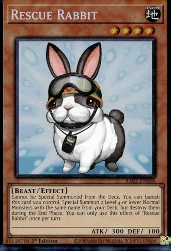 Rescue Rabbit (PCR) - RA02-EN008 - Prismatische Sammlerselten - 1. Auflage von YU-GI-OH!