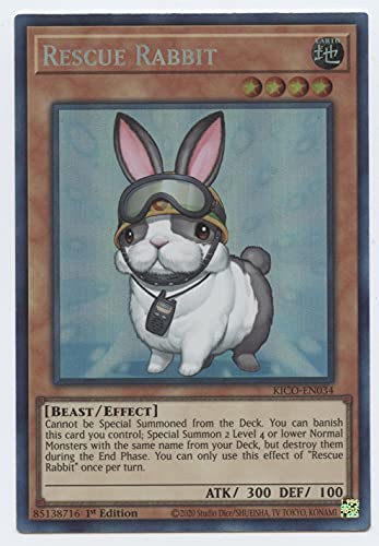 Rescue Rabbit - KICO-EN034 - Collector's Rare - 1st Edition von YU-GI-OH!