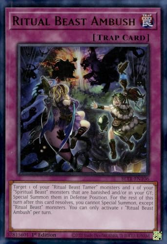 Ritual Beast Ambush - BLTR-EN106 - Ultra Rare - 1. Auflage von YU-GI-OH!