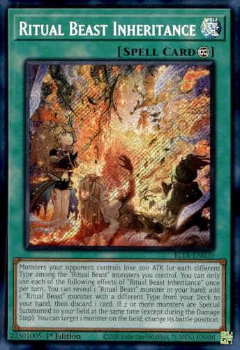 Ritual Beast Inheritance - BLTR-EN020 - Secret Rare - 1. Auflage von YU-GI-OH!