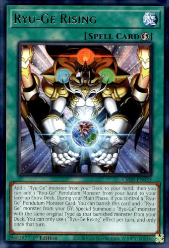 Ryu-Ge Rising CRBR-EN035 - Rare - 1. Auflage von YU-GI-OH!