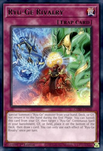 Ryu-Ge Rivalry - CRBR-EN040 - Rare - 1. Auflage von YU-GI-OH!