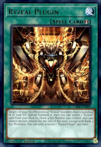 Ryzeal Plugin CRBR-EN008 - Rare - 1. Auflage von YU-GI-OH!