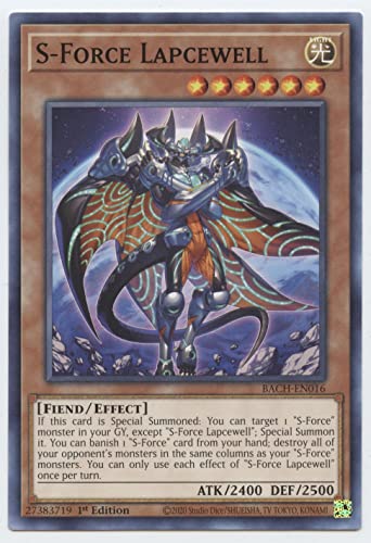 S-Force Lapcewell - BACH-EN016 - Common - 1. Auflage von YU-GI-OH!