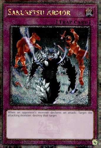 Sakuretsu Armor (Quarter Century Secret Rare) – RA03-EN130 – Quarter Century Secret Rare – 1. Auflage von YU-GI-OH!