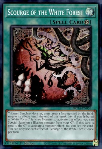 Scourge of The White Forest - ROTA-EN056 - Super Rare - 1. Auflage von YU-GI-OH!