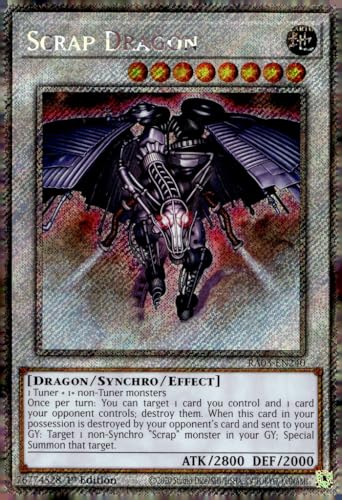 Scrap Dragon (Platinum Secret Rare) – RA03-EN240 – Platinum Secret Rare – 1. Auflage von YU-GI-OH!