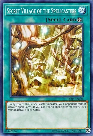 Secret Village of The Spellcasters – OP05-EN026 – Common – Unlimited Edition – OTS Turnier Pack 5 von YU-GI-OH!