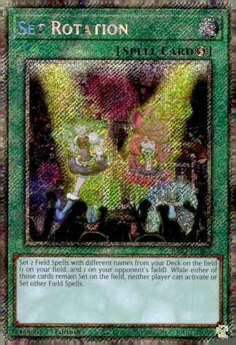 Set Rotation (Platinum Secret Rare) – RA03-EN065 – Platinum Secret Rare – 1. Auflage von YU-GI-OH!