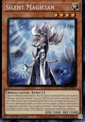 Silent Magician (PCR) - RA02-EN012 - Prismatic Collector's Rare - 1st Edition von YU-GI-OH!