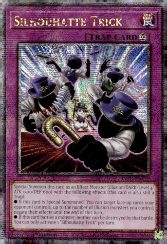 Silhouhat-Trick (Quarter Century Secret Rare) – INFO-EN079 – Quarter Century Secret Rare – 1. Auflage von YU-GI-OH!