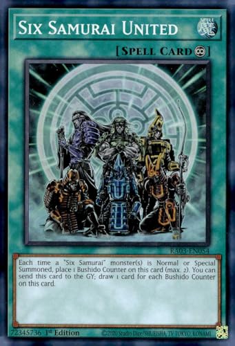 Six Samurai United – RA03-EN054 – Super Rare – 1. Auflage von YU-GI-OH!