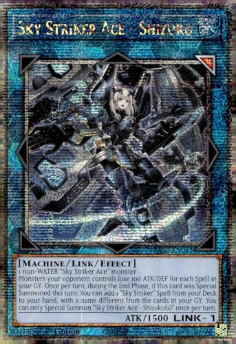 Sky Striker Ace - Shizuku (Quarter Century Secret Rare) - RA03-EN043 - Quarter Century Secret Rare - 1. Auflage von YU-GI-OH!