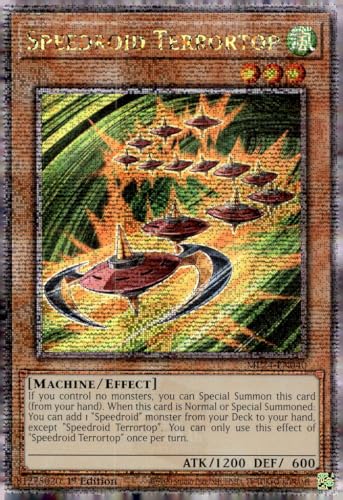 Speedroid Terrortop MP24-EN040 - Quarter Century Secret Rare - 1. Auflage von YU-GI-OH!