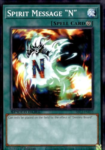 Spirit Message N - SBC2-ENE15 - Common - 1. Auflage von YU-GI-OH!