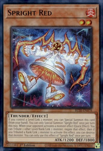 Spright Red - BLTR-EN078 - Ultra Rare - 1. Auflage von YU-GI-OH!