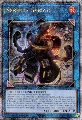 Spright Sprind (Quarter Century Secret Rare) – BLTR-EN095 – Quarter Century Secret Rare – 1. Auflage von YU-GI-OH!