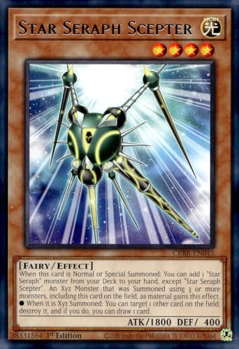 Star Seraph Scepter - CRBR-EN045 - Rare - 1. Auflage von YU-GI-OH!