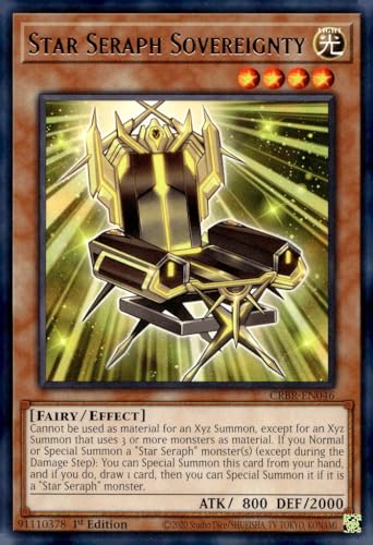 Star Seraph Sovereignty CRBR-EN046 - Selten - 1. Auflage von YU-GI-OH!