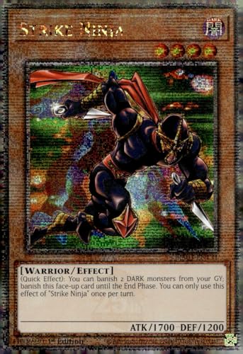 Strike Ninja (Quarter Century Secret Rare) – RA03-EN131 – Quarter Century Secret Rare – 1. Auflage von YU-GI-OH!