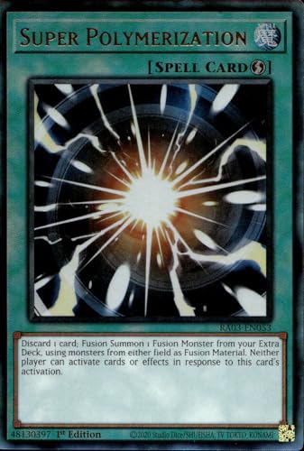 Super Polymerization (PUR) – RA03-EN053 – Prismatic Ultimate Rare – 1. Auflage von YU-GI-OH!