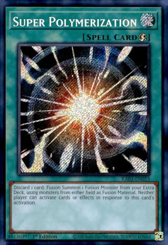 Super Polymerization (Secret Rare) – RA03-EN053 – Secret Rare – 1. Auflage von YU-GI-OH!