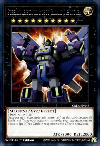 Superdimensional Robot Galaxy Destroyer - CRBR-EN043 - Rare - 1st Edition von YU-GI-OH!