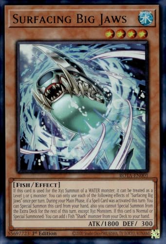 Surfacing Big Jaws – ROTA-EN001 – Ultra Rare – 1. Auflage von YU-GI-OH!