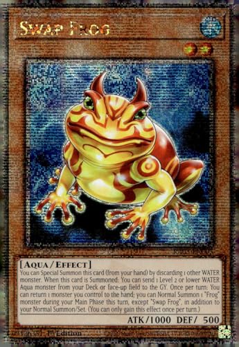 Swap Frog (Quarter Century Secret Rare) – RA03-EN005 – Quarter Century Secret Rare – 1. Auflage von YU-GI-OH!