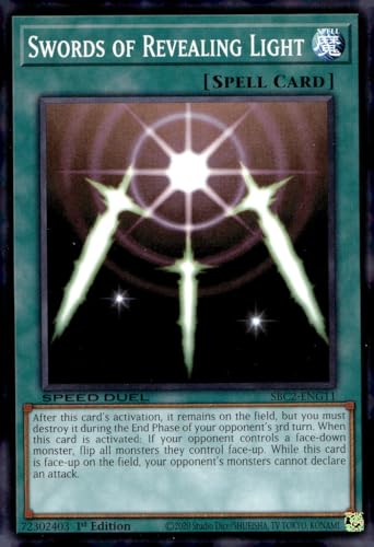 Swords of Revealing Light (SBC2-ENG11) - SBC2-ENG11 - Common - 1. Auflage von YU-GI-OH!