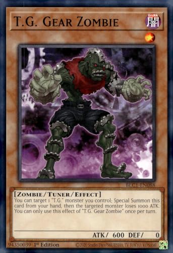 T.G. Gear Zombie – BLC1-EN088 – Common – 1. Auflage von YU-GI-OH!