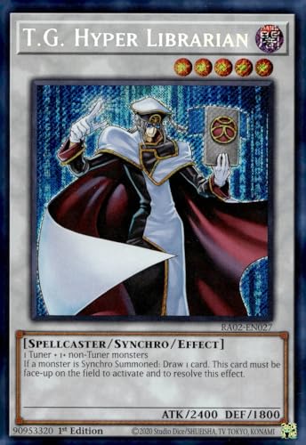 T.G. Hyper Librarian (Secret Rare) – RA02-EN027 – Secret Rare – 1. Auflage von YU-GI-OH!