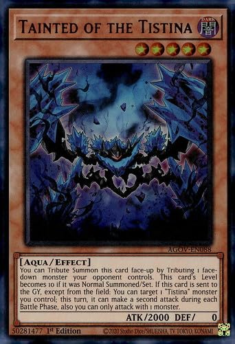 Tainted of The Tistina - AGOV-EN088 - Ultra Rare - 1. Auflage von YU-GI-OH!