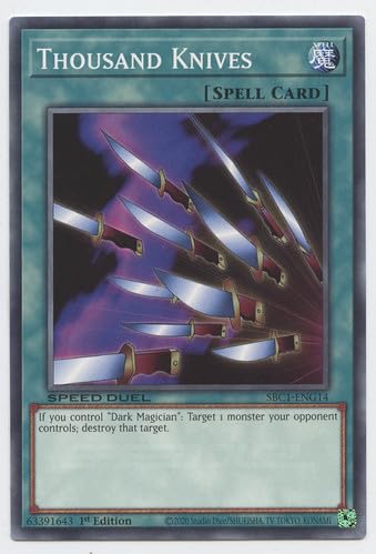 Tausend Messer - SBC1-ENG14 - Common - 1. Auflage von YU-GI-OH!