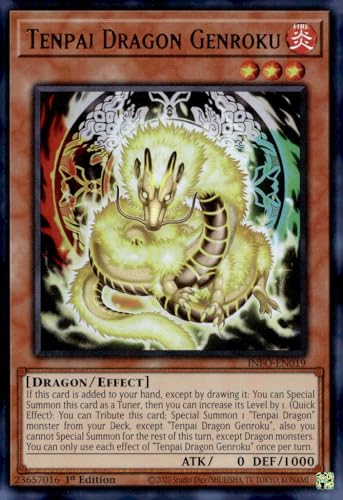 Tenpai Dragon Genroku - INFO-EN019 - Ultra Rare - 1. Auflage von YU-GI-OH!