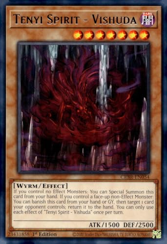 Tenyi Spirit - Vishuda - CRBR-EN054 - Rare - 1. Auflage von YU-GI-OH!