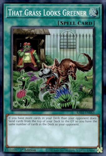 That Grass Looks Greener - RA03-EN063 - Super Rare - 1. Auflage von YU-GI-OH!