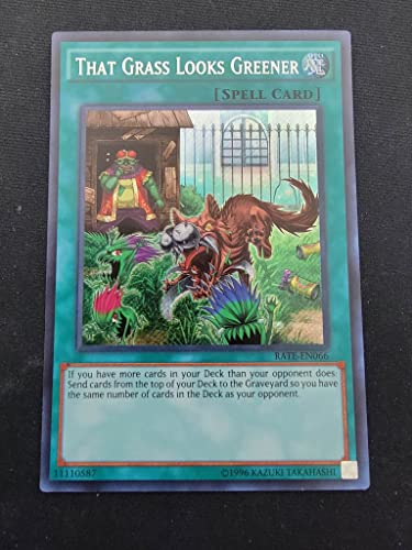 That Grass Looks Greener - RATE-EN066 - Raging Tempest - Secret Rare - Unlimited Edition von YU-GI-OH!