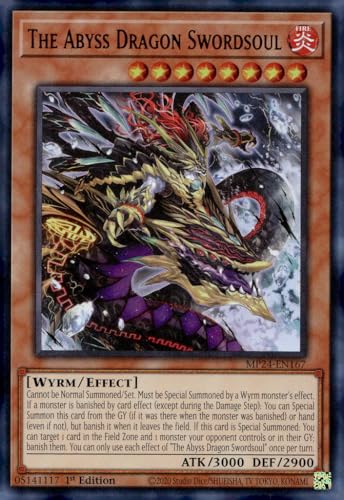 The Abyss Dragon Swordsoul MP24-EN167 Ultra Rare 1st Edition von YU-GI-OH!