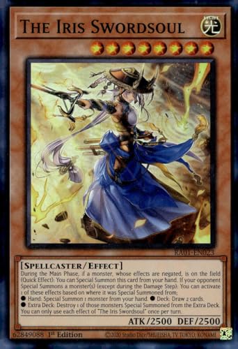 The Iris Swordsoul – RA01-EN023 – Super Rare – 1. Auflage von YU-GI-OH!