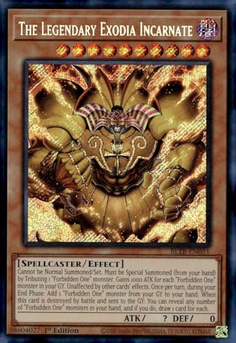 The Legendary Exodia Incarnate - BLTR-EN051 - Secret Rare - 1st Edition von YU-GI-OH!