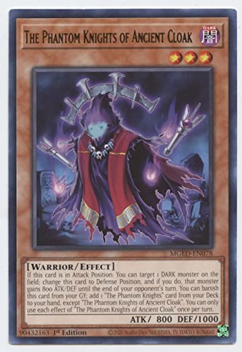 The Phantom Knights of Ancient Cloak - MGED-EN078 - Rare - 1. Auflage von YU-GI-OH!