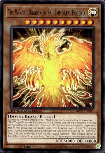 The Winged Dragon of Ra - Immortal Phoenix - SBC2-END02 - Common - 1st Edition von YU-GI-OH!