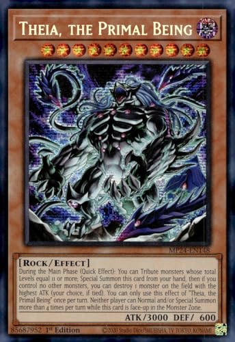 Theia, The Primal Being MP24-EN148 Prismatic Secret Rare 1. Auflage von YU-GI-OH!