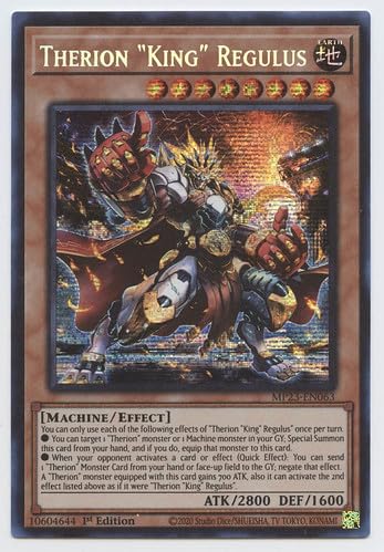 Therion King Regulus - MP23-EN063 - Prismatic Secret Rare - 1. Auflage von YU-GI-OH!