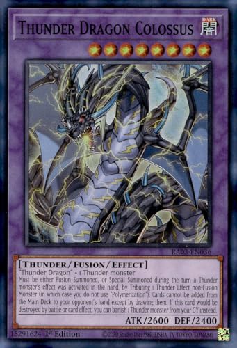 Thunder Dragon Colossus RA03-EN036 Super Rare 1. Auflage von YU-GI-OH!