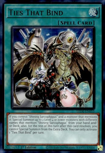 Ties That Bind - LEDE-EN053 - Ultra Rare - 1. Auflage von YU-GI-OH!