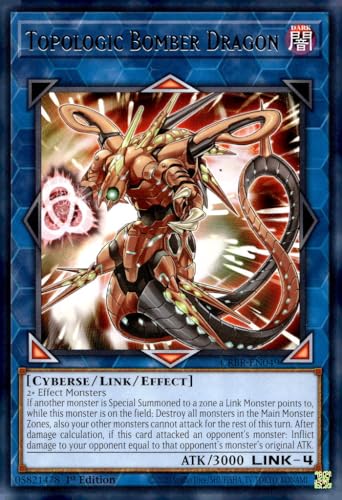 Topologic Bomber Dragon - CRBR-EN049 - Rare - 1. Auflage von YU-GI-OH!